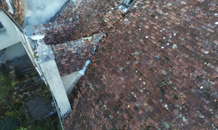 Analyse de toiture par drone à Semur en Auxois